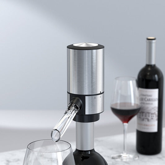 20% OFF. You may choose more than one discounted item with purchase of at least one full price item. New Stainless-steel Battery-Operated Electric Wine Decanter Wine Aerator and Dispenser