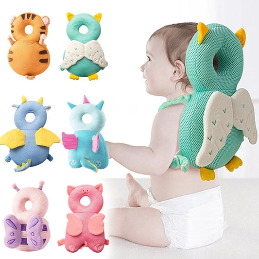 Baby Head Protector, Backpack Pillow for Kids, 1-3 Y Toddler Children Soft Cotton Protective Cushion, Security Pillow.